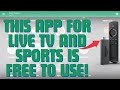 This free firestick app is great for live tv and sports rapid streamz