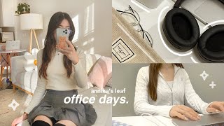 productive first days working at the office 📞 6AM mornings, bento lunch ideas, living alone & snacks screenshot 5