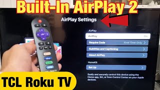 How to Turn Built-In AirPlay ON/OFF: TCL Roku TV screenshot 5