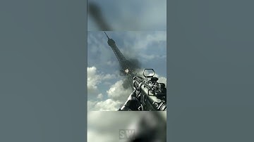 Eiffel Tower falls in Call of Duty MW3