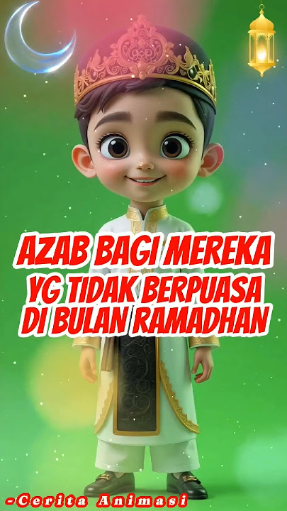 Azab Bagi Mereka Yg Tidak BerPuasa Di Bulan Ramadhan. #animasi #azab #ramadan