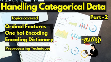 Handling Categorical Data in Tamil | Hands-on #2 | Preprocessing Techniques| Machine Learning