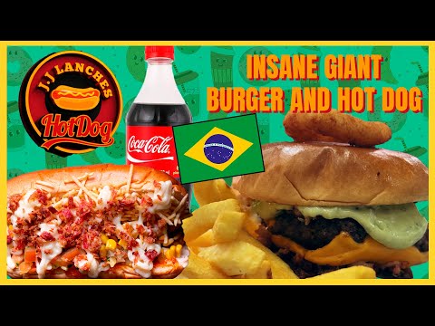 INCREDIBLE BRAZILIAN STREET FOOD BURGERS AND HOT DOGS - JJ LANCHES