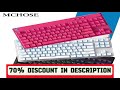 A must-have product! Mchose Mix87 Magnetic Swtich Keyboard Wired Gaming Keyboard 8K+256K Esport 0.