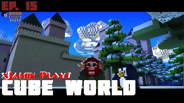 xJamin plays Cube World ep. 15 The Elusive Arctic Penguin...