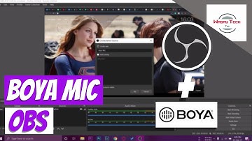 How to use Boya Mic in OBS Studio | How to use Boya m1 mic in OBS Studio