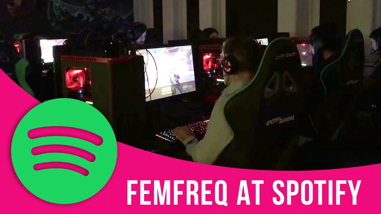 feminist majority foundation Feminist Frequency at Spotify HQ in Stockholm