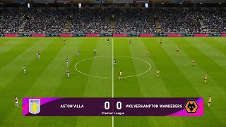 Aston Villa vs Wolverhampton - eFootball PES 2021 Gameplay