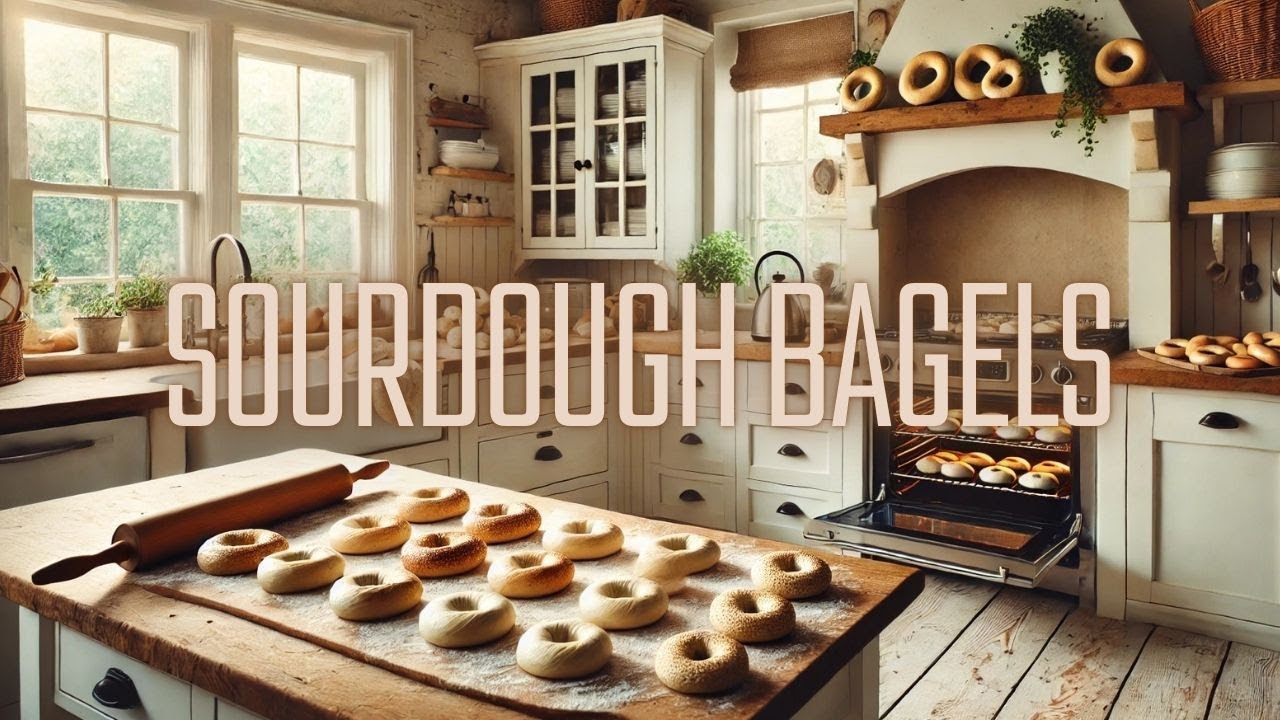 Easy Sourdough Bagels for Beginners | Step-by-Step Guide for Perfect Chewy Bagels