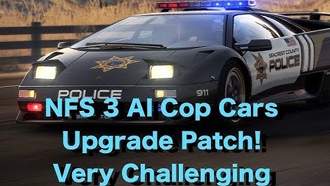NFS 3 at 1080p 60fps with AI Cop Upgrade Patch - Hometown