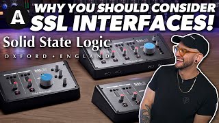 Solid State Logic Interfaces are Incredible!  SSL 2, SSL 2+, SSL 12 & SSL Pure Drive Pre Amps