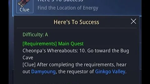 MIR4 - Here's To Success Mission Guide | Find the Location of Energy