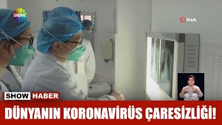 Dünyanın koronavirüs çaresizliği! Resimi