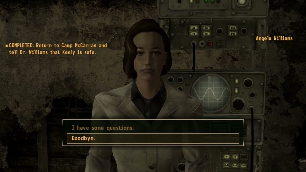 Fallout New Vegas Game Play 34: Glitch-o-rama