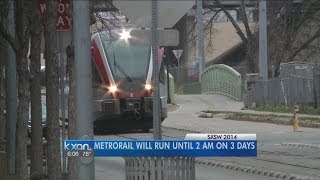 MetroRail will have extended hours during SXSW