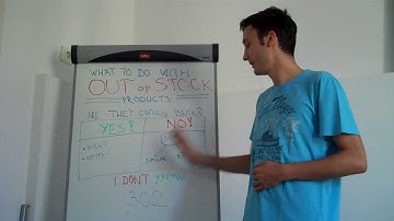 What to do with out of stock products? E-Commerce SEO tip.