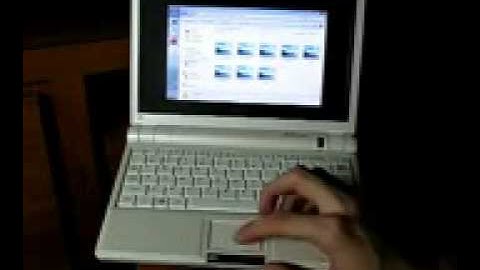 ▶ Windows 7 on an Asus EEE PC 701 4G   YouTube