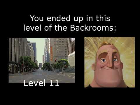 POV: You ended up in this level of the Backrooms (Mr Incredible becoming Canny)