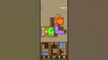 Cat Puzzle Gameplay Level 58 #puzzlegame  #gaming #games #catgame #catpuzzle