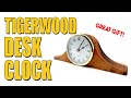 Making An Exotic Wood Desk Clock