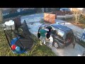 Woman Hits Head on Car Door, Husband Rushes To Help