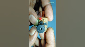 Non Contact AC Voltage Detector Circuit || #shorts #acvoltdetector #circuit