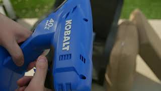 Kobalt 40v Power Cleaner