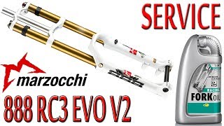 Marzocchi 888 RC3 EVO V2 mountain bike fork full service - MARZOCCHI