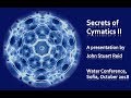 Secrets of Cymatics II, a lecture by John Stuart Reid