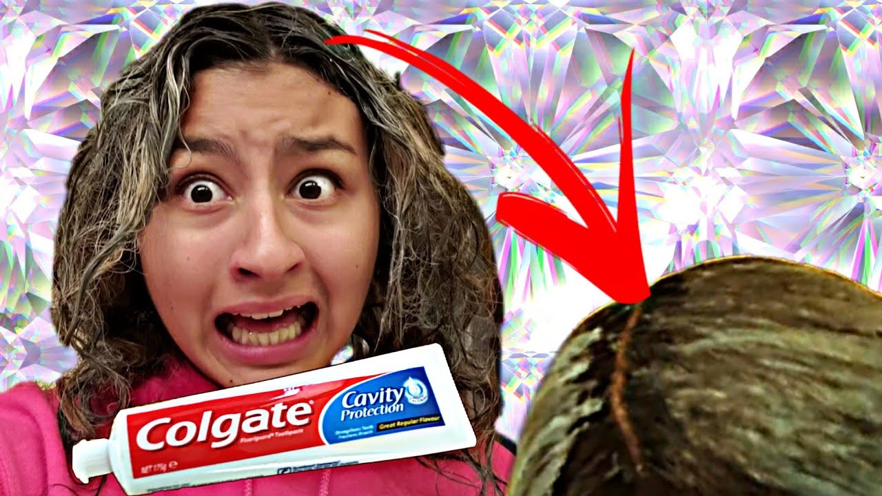 TOOTHPASTE VS HAIR *gone wrong* YouTube