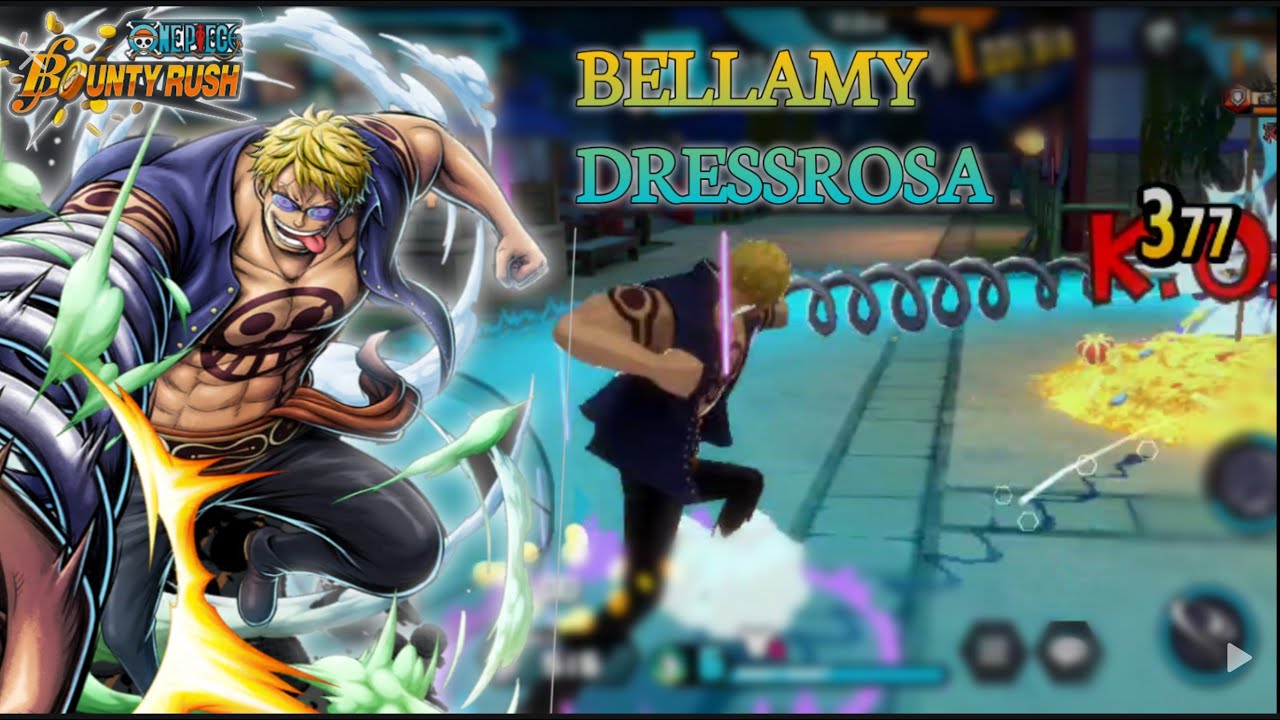 BELLAMY DRESSROSA FIRST LOOK | One Piece Bounty Rush - YouTube