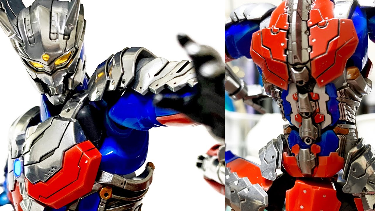 ウルトラマン 塗装 全塗装】ウルトラマンゼロ/エースをメッキ塗装Figure-rise