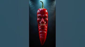 Would You Eat This Spicy Pepper? 🌶️👁️ | Creepy AI Loop