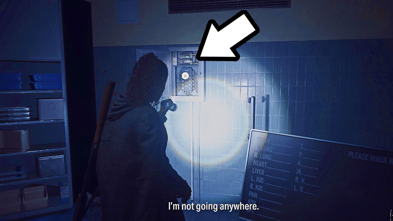 How to Find the Fuse at the Sheriff Station (Pump Action Shotgun & Stash Lock Code) - Alan Wake 2