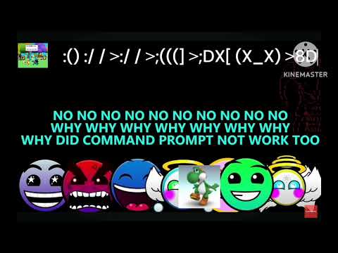 Windows 10 killscreen but 7 difficulty faces, me and Trevigitillion wanted to see it (part 2)