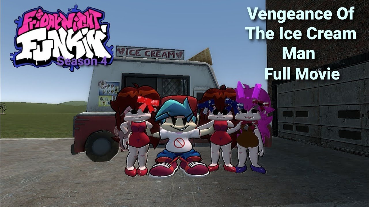FNF Shorts S4🎤👠: Vengeance Of The Ice Cream Man | Full Movie
