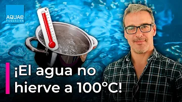 ¿Cuál es la temperatura máxima que puede alcanzar el agua?