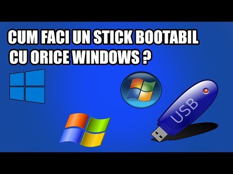 Video: Cum Se Face O Unitate Flash USB Bootabilă