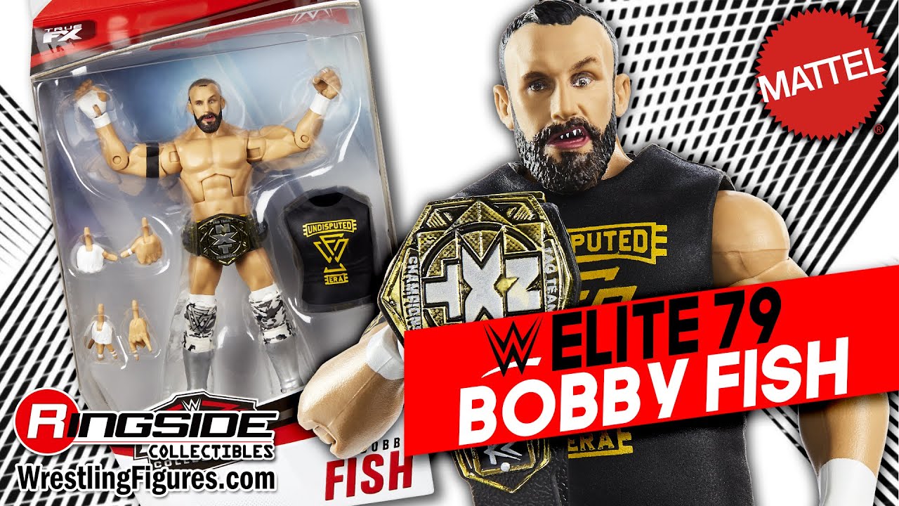 WWE フィギュア　ボビー・フィッシュ　他合計4体　マテルエリート WWE フィギュア ボビー・フィッシュ 他合計4体 マテルエリート