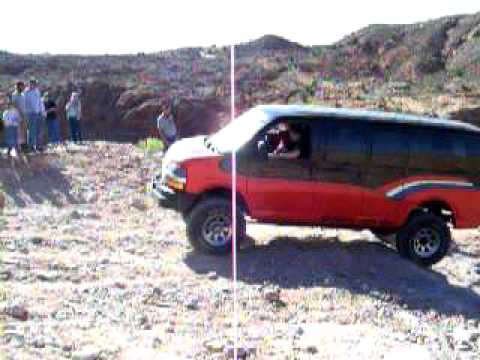 Quigley 4x4 Chevy Van at Potato Salad Hill