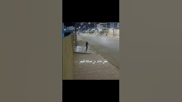 طفل عائد من صلاة الفجر||محمد اللحيدان. سورة النحل