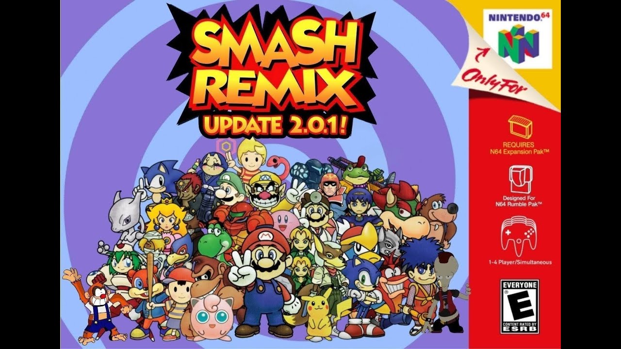 Smash Remix v2.0.1 (SSB Hack) [N64] - YouTube