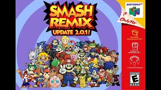 Smash Remix v2.0.1 (SSB Hack) [N64]