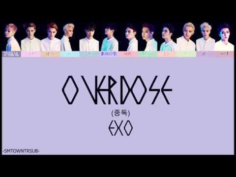 Overdose -- EXO = Türkçe Çeviri = (Rom/Han/TR/Renk Kodlu)
