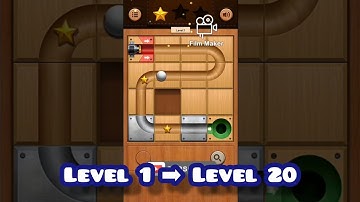 Unblock Ball :Block puzzle [ level 1➡level 20 ]