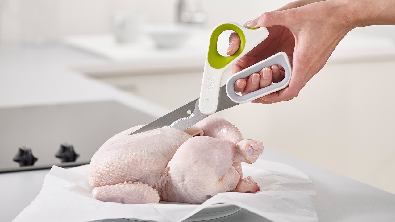 Joseph Joseph PowerGrip Kitchen Scissors with Integrated Thumb