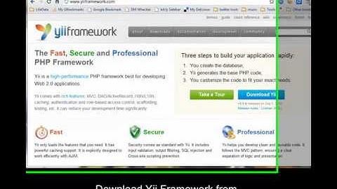 Setting Up Yii Framework In Windows Environment