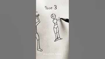 How to draw stickman body #drawing #art #shorts #howtodraw #body #fypシ゚viral