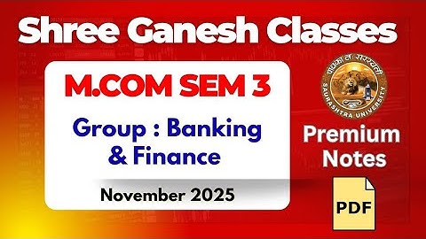 📘 M.Com Human Resources Premium PDF – For Saurashtra & NM University Students