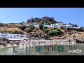(eng.subt.)Линдос. Остров Родос. Греция. Сентябрь 2020. Lindos. Island Rhodes.Greece. September 2020